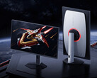 O Mini LED Gaming Monitor G Pro 27Qi 2026 contém um acabamento em dois tons e um anel de iluminação em sua parte traseira. (Fonte da imagem: Xiaomi)