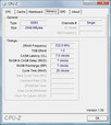 CPU-Z-Information about the FSC Esprimo U9210