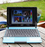 Exteriores com o Acer Aspire one D270