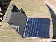 o XPS 13 oferece uma longa duração de bateria, ...