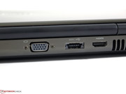 ...o Dell Precision M4800 vem com três portas para monitor.