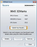 3D Mark 06 overclocked