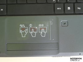 Touchpad do Acer Aspire 5536G