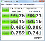 Informação do sistema CrystalDiskMark