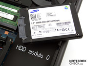 O SSD da Samsung, em parte, é responsável pela formidável velocidade do nosso equipamento de teste.