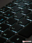 Retro-iluminação do teclado.