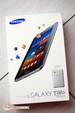 Pequeno, porém, vigoroso. É assim como o Galaxy Tab 7.0 Plus N da Samsung se apresenta