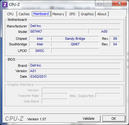 Systeminfo CPUZ Mainboard