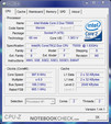 CPU-Z-information Acer Aspire 2920