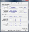 CPU-Z information of the Asus U2E 1P017E