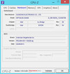 System info CPU-Z Mainboard