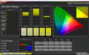 Saturation Sweeps (adapted settings, target color space: sRGB)