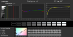 Grayscale: MSI sRGB profile