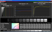 CalMAN grayscale Adobe RGB