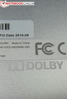 A Acer equipa o Iconia Tab 10 com um sistema de som Dolby.