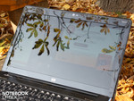 HP dv6 em exteriores