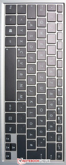 Teclado agradável