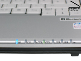 Indicator-LEDs of the FSC Lifebook S6410 02DE Indicator-LEDs of the FSC Lifebook S6410 02DE