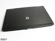 O HP 8740w vem em um elegante aspecto de alumínio.