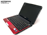 O veloz Fujitsu Lifebook P3110 em vermelho