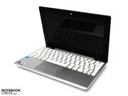 Asus Eee PC 1018P: Um netbook con um case de classe superior e uma boa duração da bateria
