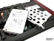 O disco rígido de 2,5 polegadas da Seagate oferece bom desempenho.