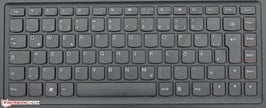 O conhecido teclado AccuType está instalado