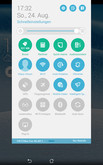 O sistema operacional Android 4.4.2 KitKat foi modificado para a adaptada para a interface do usuário do ZenUI - incluindo configurações rápidas mediante o deslizamento na área superior direita da tela.