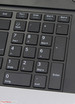 Um teclado numérico está disponível.