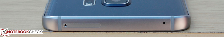 Top: SIM slot