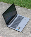 O IdeaPad S500 em exteriores.