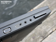 As portas incluem uma ExpressCard, HDMI,