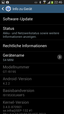 A Samsung utiliza o atual Android 4.2.2 como seu sistema operacional.