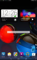 Tela inicial do Android Jelly Bean