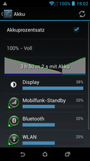 A bateria dura 3 horas e 50 minutos durante cargas pesadas.