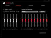 O software Beats Audio permite que o usuário ajuste o som do alto falantes de acordo ao seu gosto.