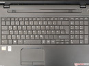 ...um closeup do teclado.