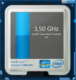 Até 3,5 GHz via Turbo Boost