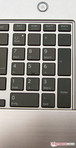 O teclado numérico és instalado.