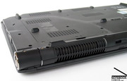 O nosso portátil de teste estava equipado com dois discos rígidos Western Digital com um total de 640 GB de espaço total.