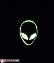 O logotipo do Alienígena...