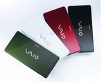 O Sony Vaio VGN-P11Z em todas as suas cores