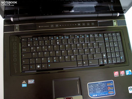 Asus W90VP keyboard