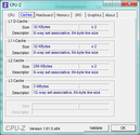 Systeminfo CPUZ Cache