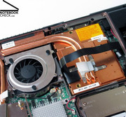 A placa gráfica fornecida é a GeForce 8800GTX, que é de momento a solução mais poderosa no mercado para portáteis.
