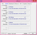 Systeminfo CPUZ Cache