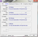 Systeminfo CPUZ Cache