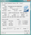 Informação de sistema CPUZ CPU