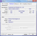 System info CPUZ Mainboard