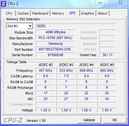 System info CPUZ RAM SPD